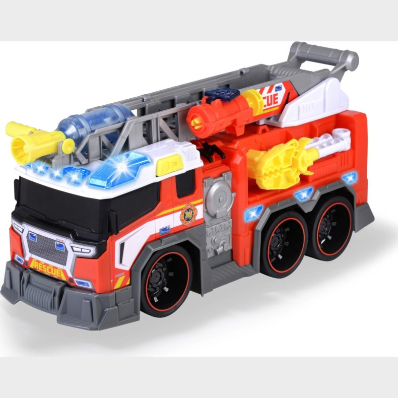 Dickie Toys - Brandbil - Med Lyd Og Lys - 38 Cm