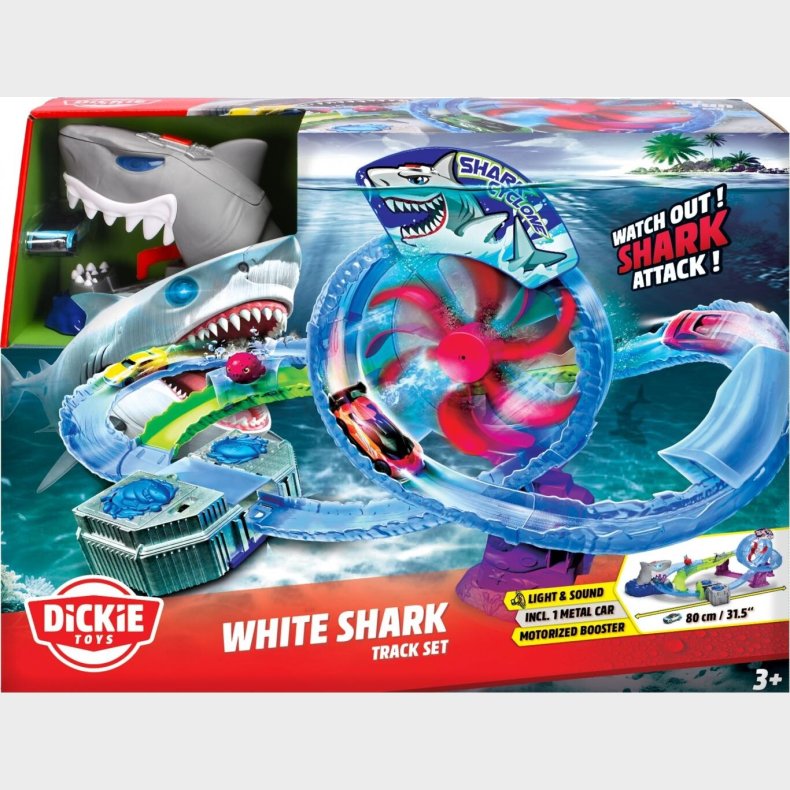 Dickie Toys - Hvidhaj Track St