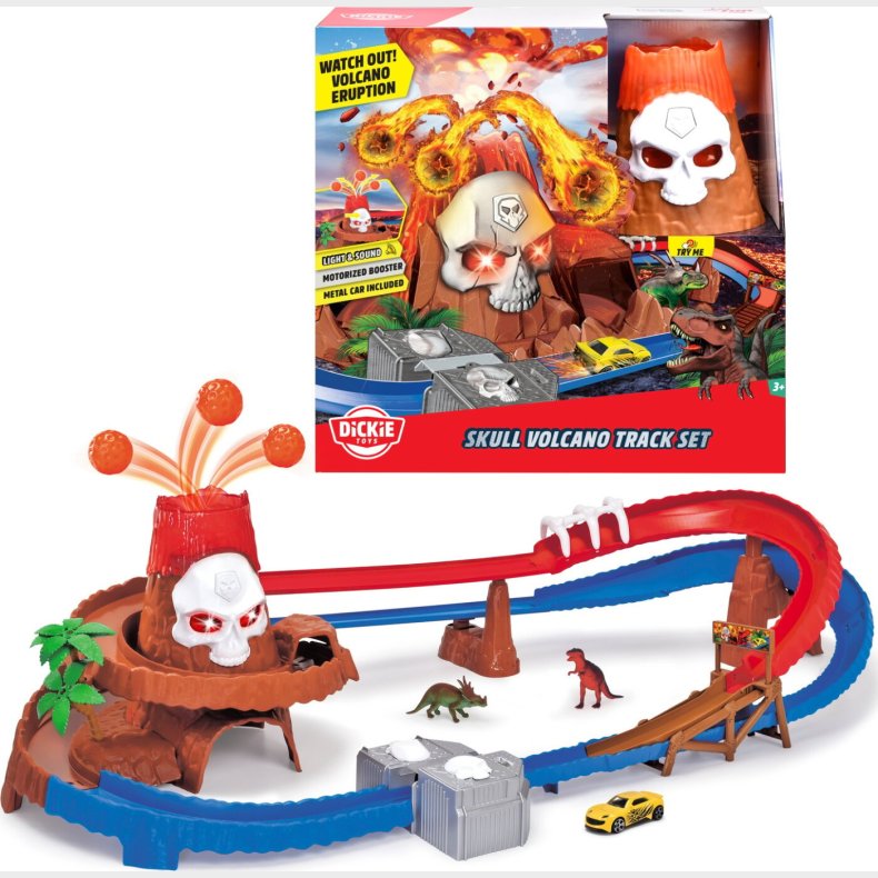 Dickie Toys - Skull Vulcano Track St