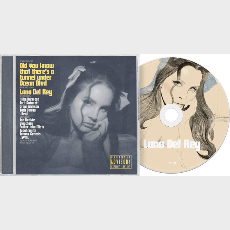 Lana Del Rey - Did You Know That There's A Tunnel Under Ocean Blvd - CD