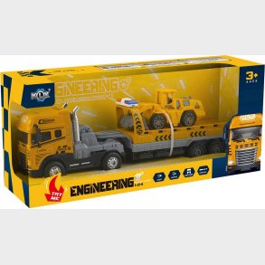 Die-cast Truck W/hanger, Bulldozer Light & Sound - Klx Toys