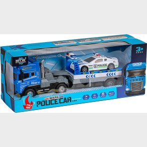 Die-cast Truck W/hanger, Police Car, Light & Sound - Klx Toys