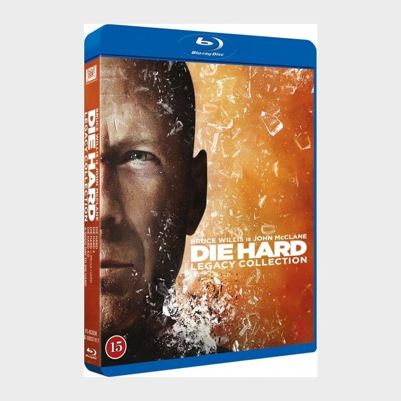 Die Hard 1-5 Legacy Collection - Boks - Blu-Ray