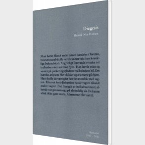 Diegesis - Henrik Nor-hansen - Bog