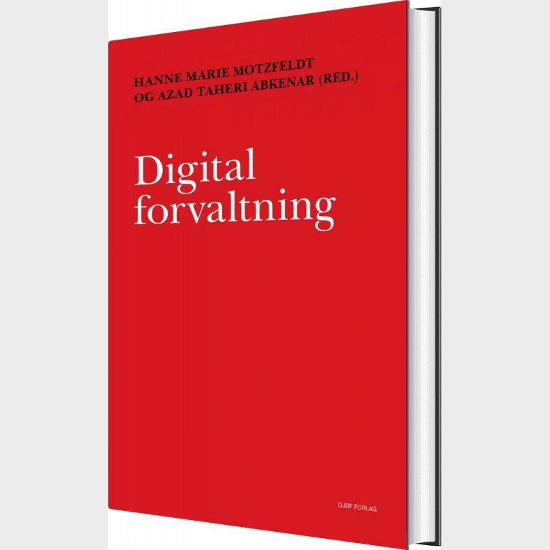 Digital Forvaltning - Hanne Marie Motzfeldt - Bog