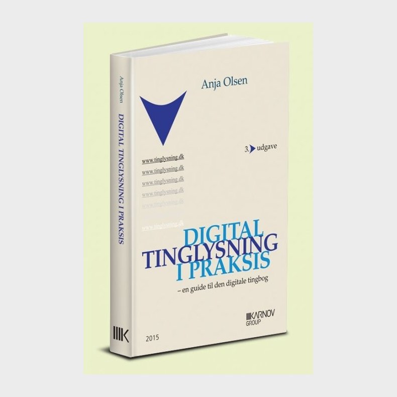 Digital Tinglysning I Praksis - Anja Olsen - Bog