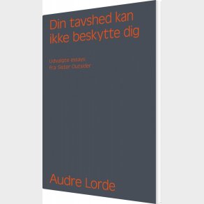 Din Tavshed Kan Ikke Beskytte Dig - Audre Lorde - Bog