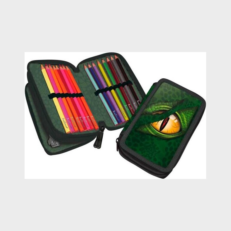 Dino Eye - Fyldt Penalhus M/2 Rum