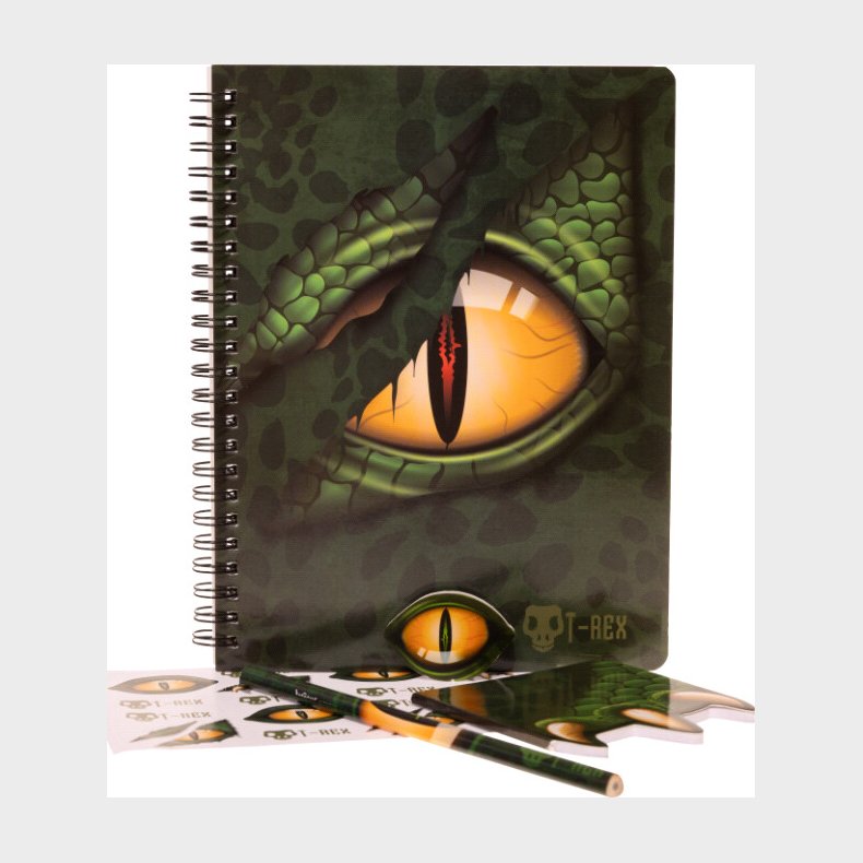 Dino Eye - Skrivest Med A5
