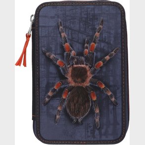 Dino World - Penalhus Med Indhold - 2 Rum - Edderkop