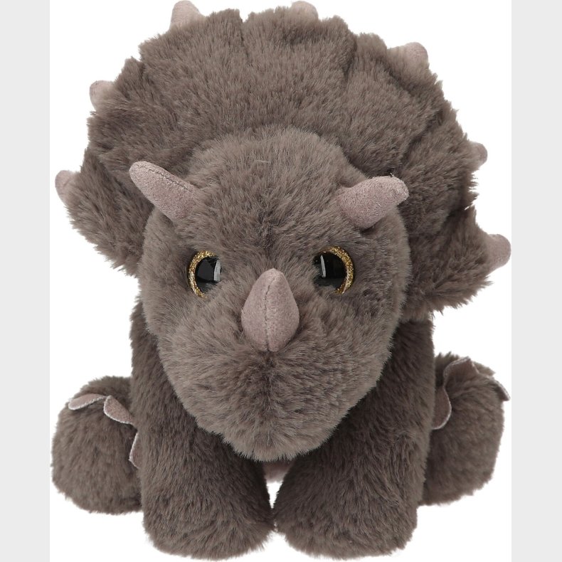 Dino World - Dinosaurplys Triceratops 25 Cm - (0413435)
