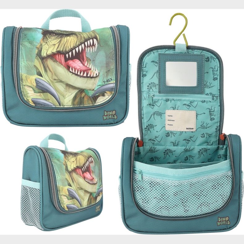 Toilettaske Til Brn - Dinosaur - Dino World