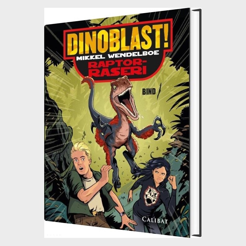 Dinoblast 1- Raptor-raseri - Mikkel Wendelboe - Bog