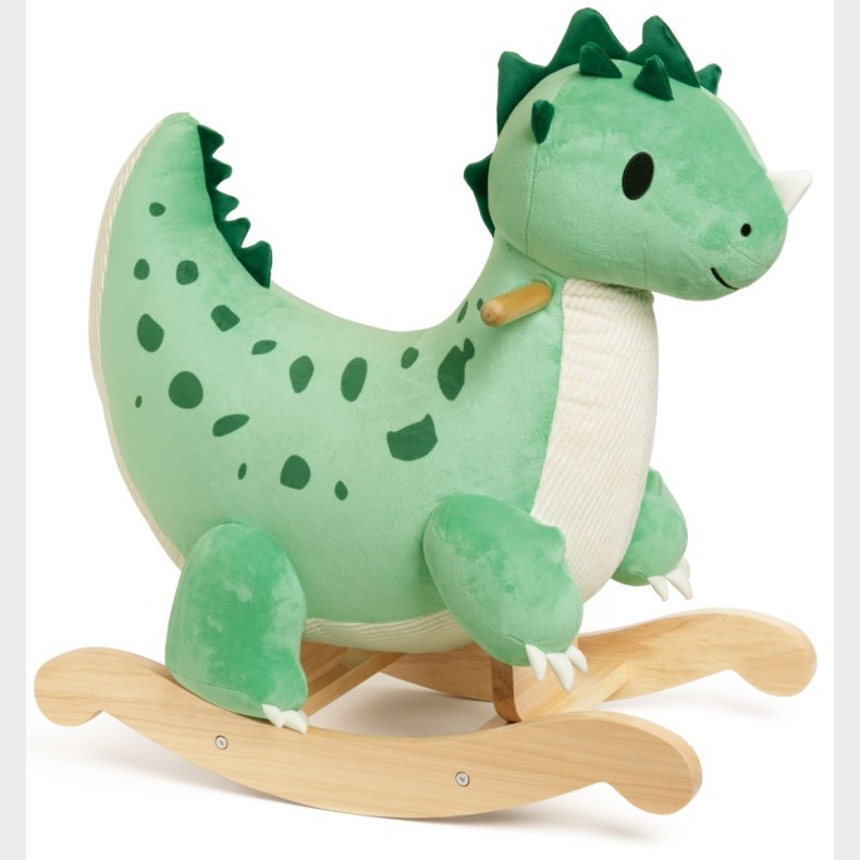 Dinosaur Gyngehest med bldt stof (12-36 M)