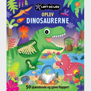 L�ft Og L�r: Oplev Dinosaurerne - Jennie Bradley - Bog