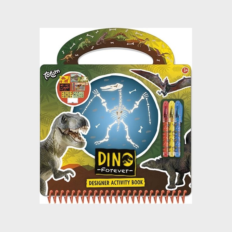 Dinosaurus Designer Aktivitetsbog - Bog
