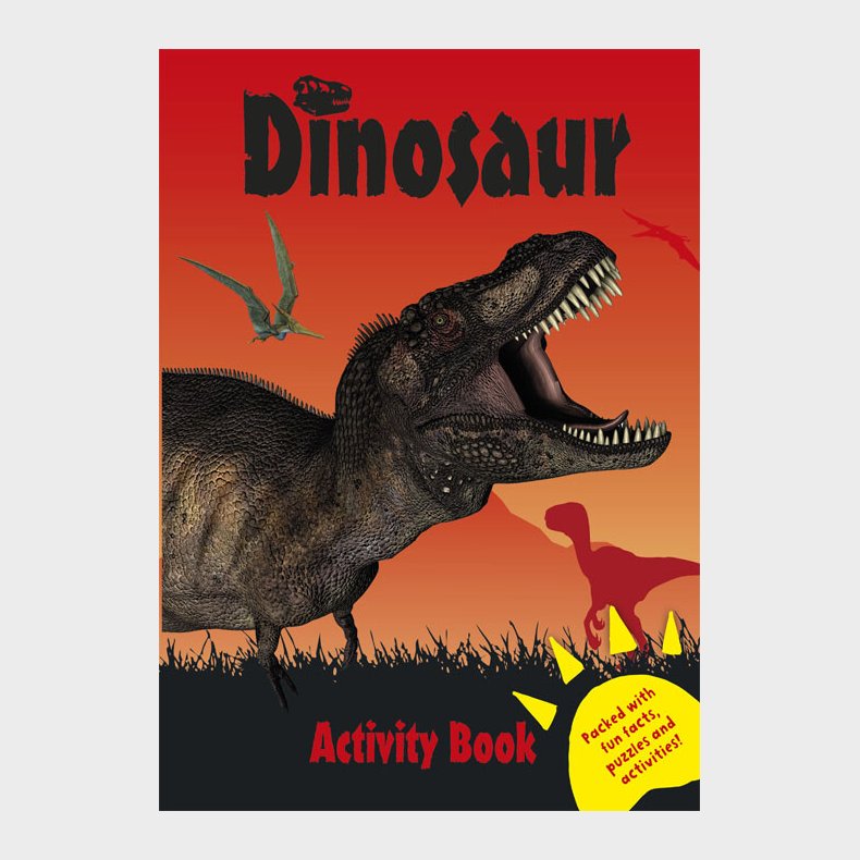 Dinosaurus Malebog / Aktivitetsbog - Alligator - Bog