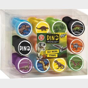 Dinosaurus Stempler - 12 Stk