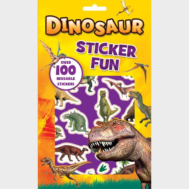 Dinosaurus Sticker Fun - Alligator - Bog
