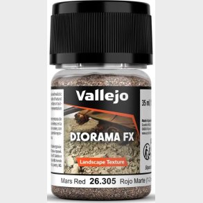 Vallejo - Diorama Fx - Landscape Texture - Mars Red - 35ml