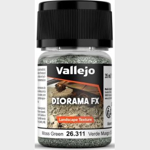Vallejo - Diorama Fx - Landscape Texture - Moss Green - 35ml