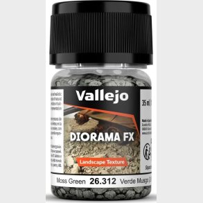 Vallejo - Diorama Fx - Landscape Texture - Moss Green - 35ml