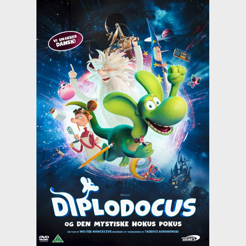 Diplodocus Og Den Mystiske Hokus Pokus - DVD - Film