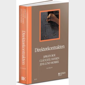 Direkt�rkontrakten - J�rgen Boe - Bog