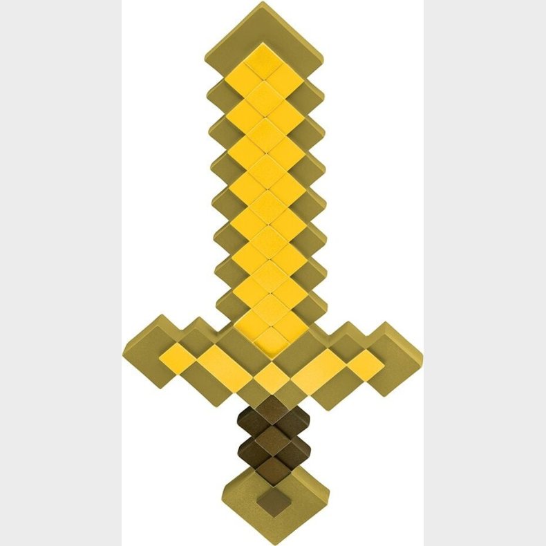 Minecraft Sv�rd - Guld - 51 Cm