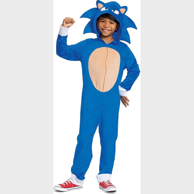 Disguise - Sonic Movie Classic Costume (128 Cm)