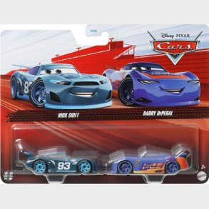 Disney Cars - Nick Shift & Barry Depedal - 2 Biler