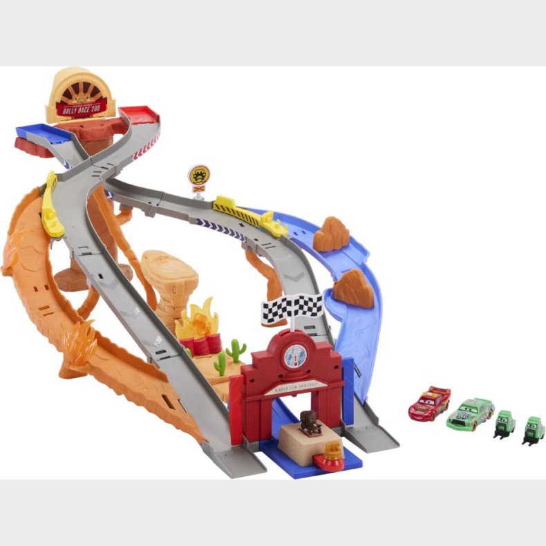 Disney Cars Bilbane - Race & Rescue - Rescue Road Raceway