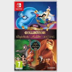 Disney Classic Games Collection: The Jungle Book, Aladdin, & The Lion King - Nintendo Switch