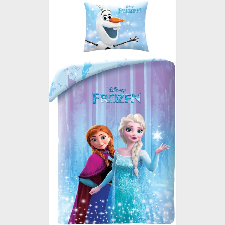 Disney Frost Senget�j med Elsa, Anna & Olaf