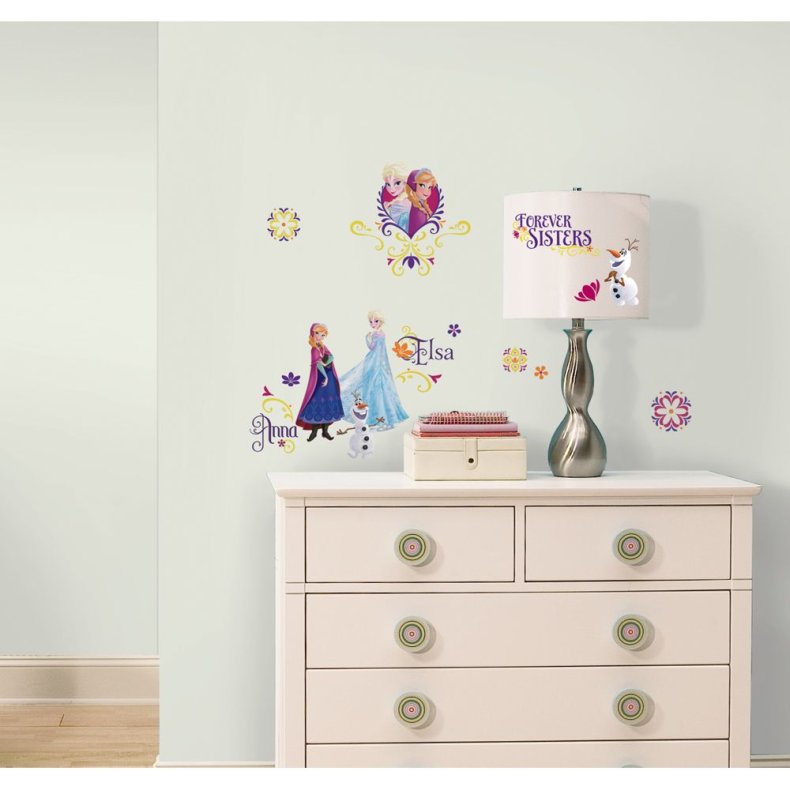 Disney Frost Forever Sisters Wallstickers