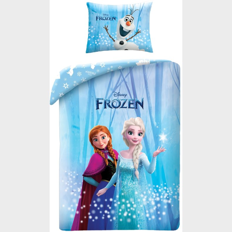 Disney Frost Senget�j med Elsa, Anna & Olaf
