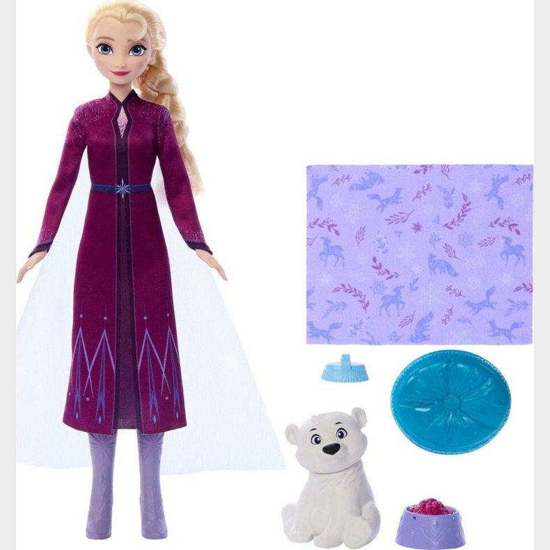 Elsa Dukke Og Baby Bj�rn Leges�t - Disney Frost