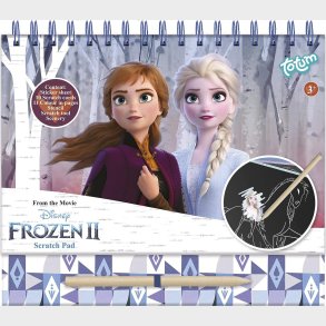Disney Frozen Scratch Book