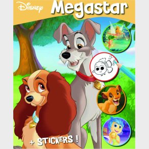 Disney - Megastar Colouringbook - Filmstart - Bog