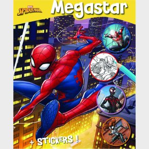Disney - Megastar Colouringbook - Spiderman - Bog