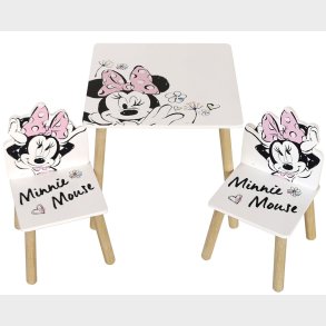 Disney Minnie Classic Tr bord med stole