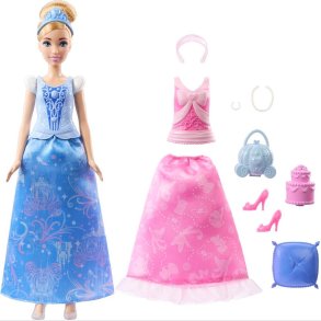 Disney Princess - Askepot Dukke Med 2 St Tj