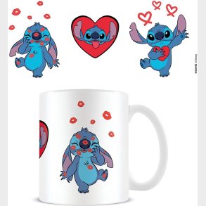 Disney Stitch - Lilo And Stitch Love Stitch Mug - White - Standard Mug Size
