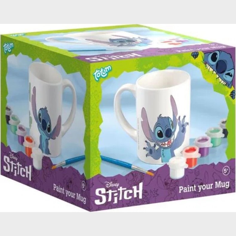 Disney Stitch Mal Dit Eget Krus