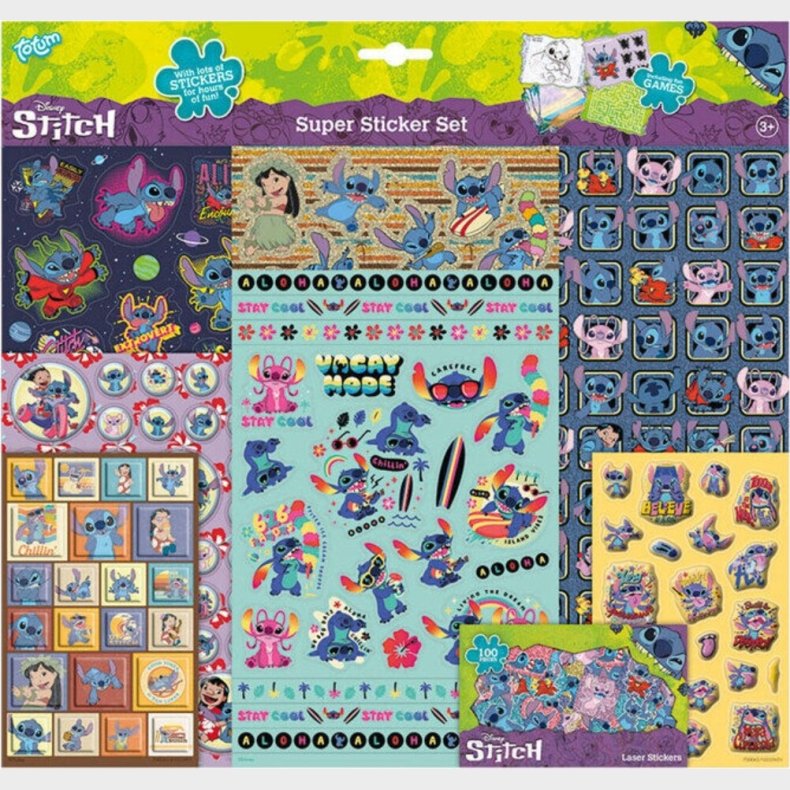 Disney Stitch Stickerset