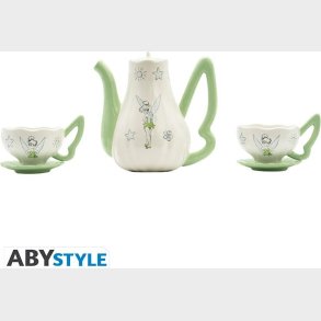 Disney - Teapot - With Tinkerbell Cups Set