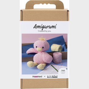 Diy Kit Amigurumi - lling - Lys Pink - Lys Gul