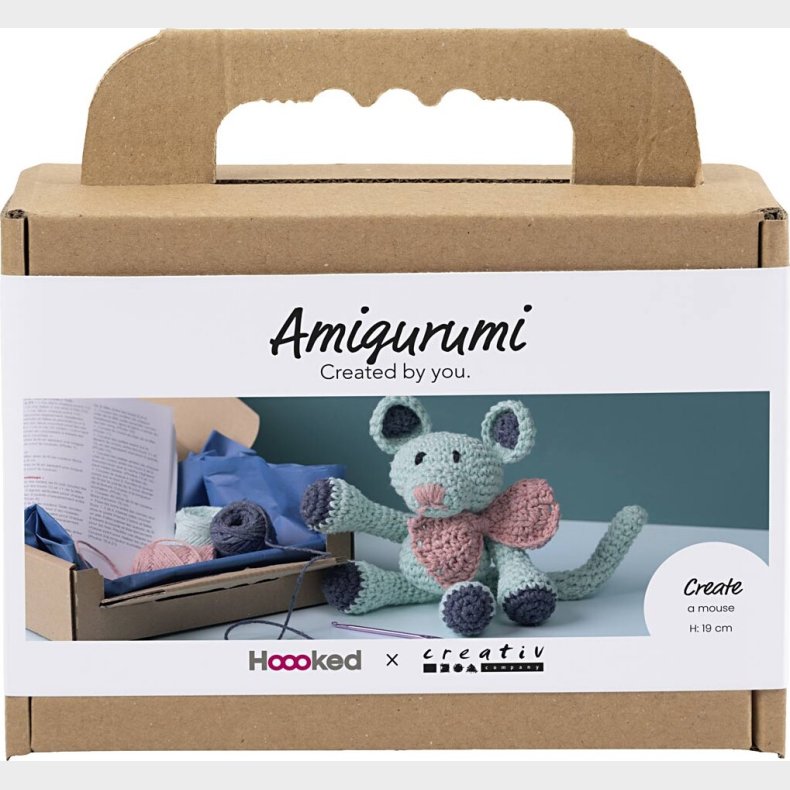 Diy Kit Amigurumi - Mus - Mint