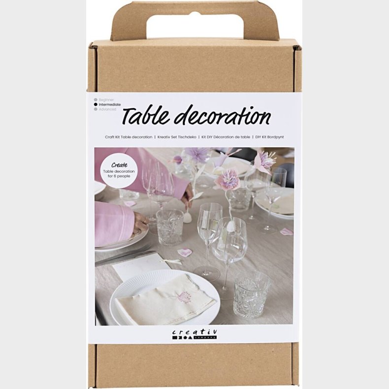 Diy Kit Bordpynt - Pastelfarver