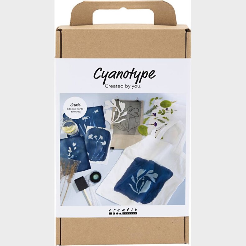 Diy Kit Cyanotypi - Tekstil - Bl